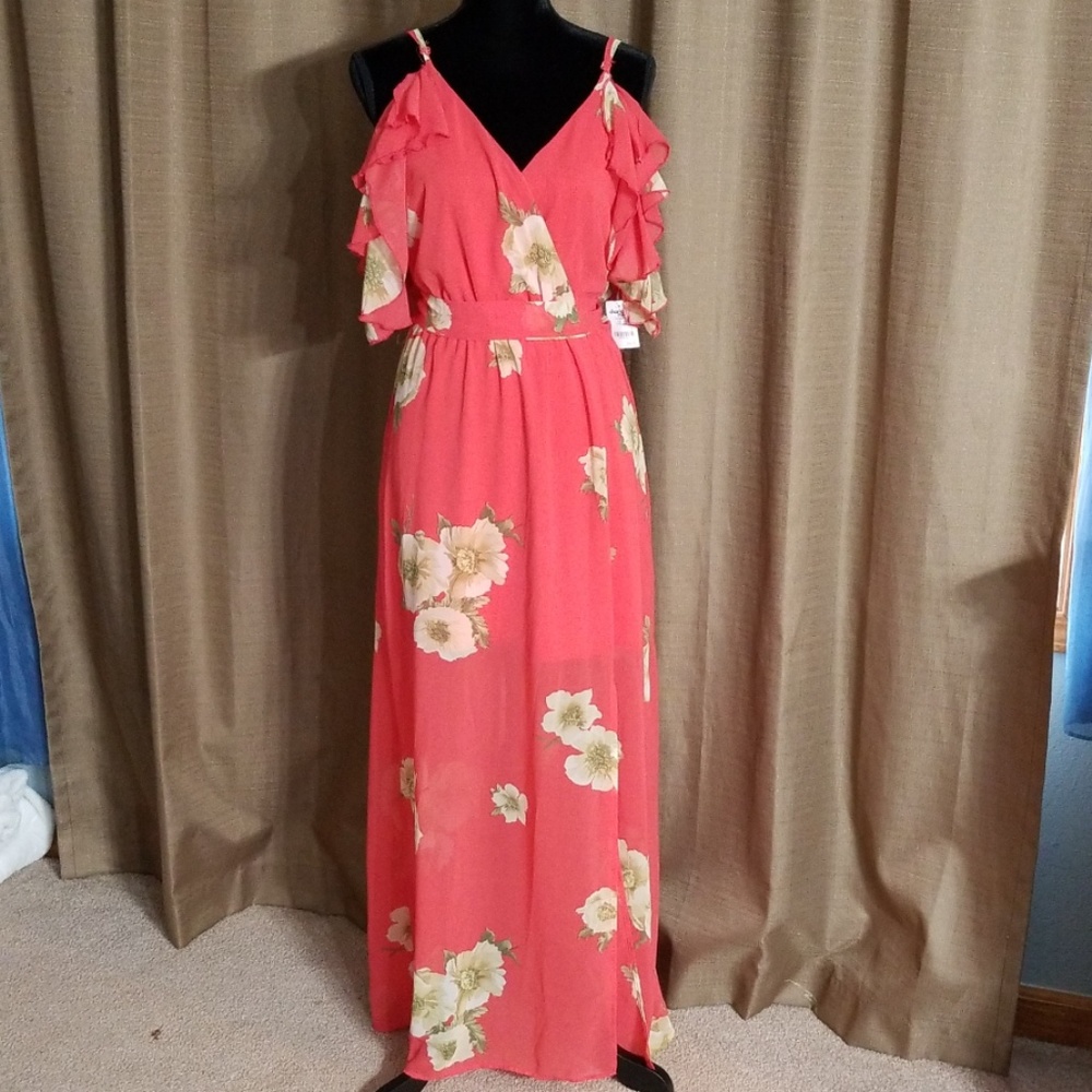 Prom Dress Floral Summer Dress
